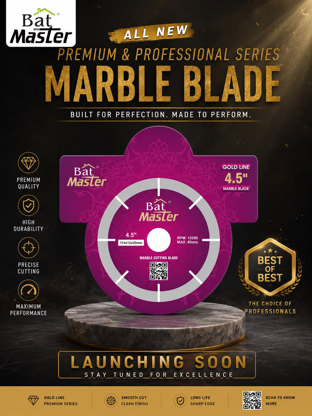 Marble blade